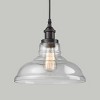 Claxy Bronze, Industrial, Glass Dome Kitchen Pendant Light Fixture - 2 of 4