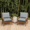 ARDEN earthFIBER Tufted Blowfill Deep Seat Set, 24 x 24, Rain-Proof, Fade Resistant, Deep Seat Bottom and Back Cushion for Chair, Sofa - 3 of 4