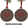 Brown University Primary Logo Aluminum Holiday Christmas Tree Ornament - 2 of 4