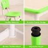 Jojoka Kids Table and 4 Chair Set,Height Adjustable Toddler Table and Chairs Set with Non-Slip Table Legs - 4 of 4