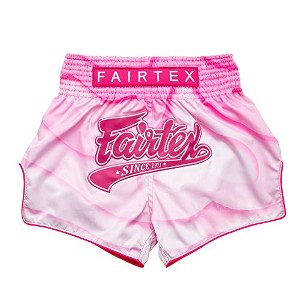Fairtex BS1914 Pink Alma Slim Cut Muay Thai Boxing Short - 1 of 4
