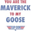 Women's Top Gun You Are the Maverick to My Goose Scoop Neck - 2 of 4