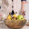 Mela Artisans Wooden Bowl for Decor, Candies - Jasmine, Darma, Jai, Doon Valley - 4 of 4