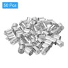 Unique Bargains Copper Rust-proof Glue-in Tassel Necklace Leather Cord End Caps 50 Pcs - 3 of 4