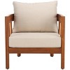 Owen Chair Indoor/Outdoor (Set Of 2) - PAT7085 - Natural/Taupe - Safavieh - 2 of 4