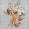 Women's Bambi Playing In Flower Fields T-Shirt - image 2 of 4