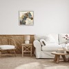 Stupell Industries Earthy Abstract Layered Horse Framed Giclee Art, White, 24" x 24" - 3 of 4