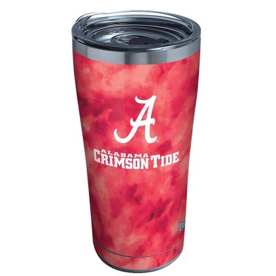 NCAA Alabama Crimson Tide 20oz Tie Dye Stainless Steel Tumbler