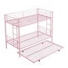 NicBex Twin Over Twin Bunk Bed,Metal Bunk Beds with Ladder,Bunk Bed Frame for Kids,Box Spring Not Required,Space-Saving and Noise-Free - 4 of 4