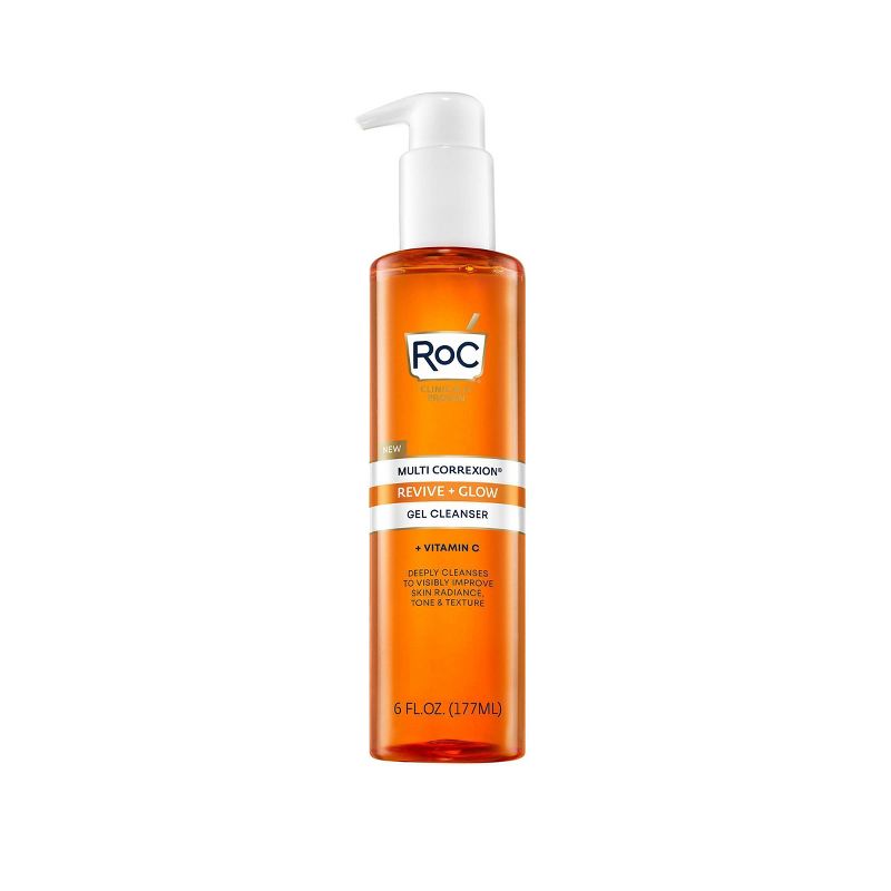 RoC Anti-Aging Sulfate Free Facial Cleanser with Vitamin C + Glycolic Acid - 6.0 fl oz, 1 of 13