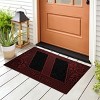 Playa Rug 17.7"x27.5" Stair Rectangle Indoor Outdoor 'Welcome' Door Mat - 3 of 4
