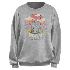 Junior's Lost Gods Roam the Unknown Nature Sweatshirt - 1 of 2