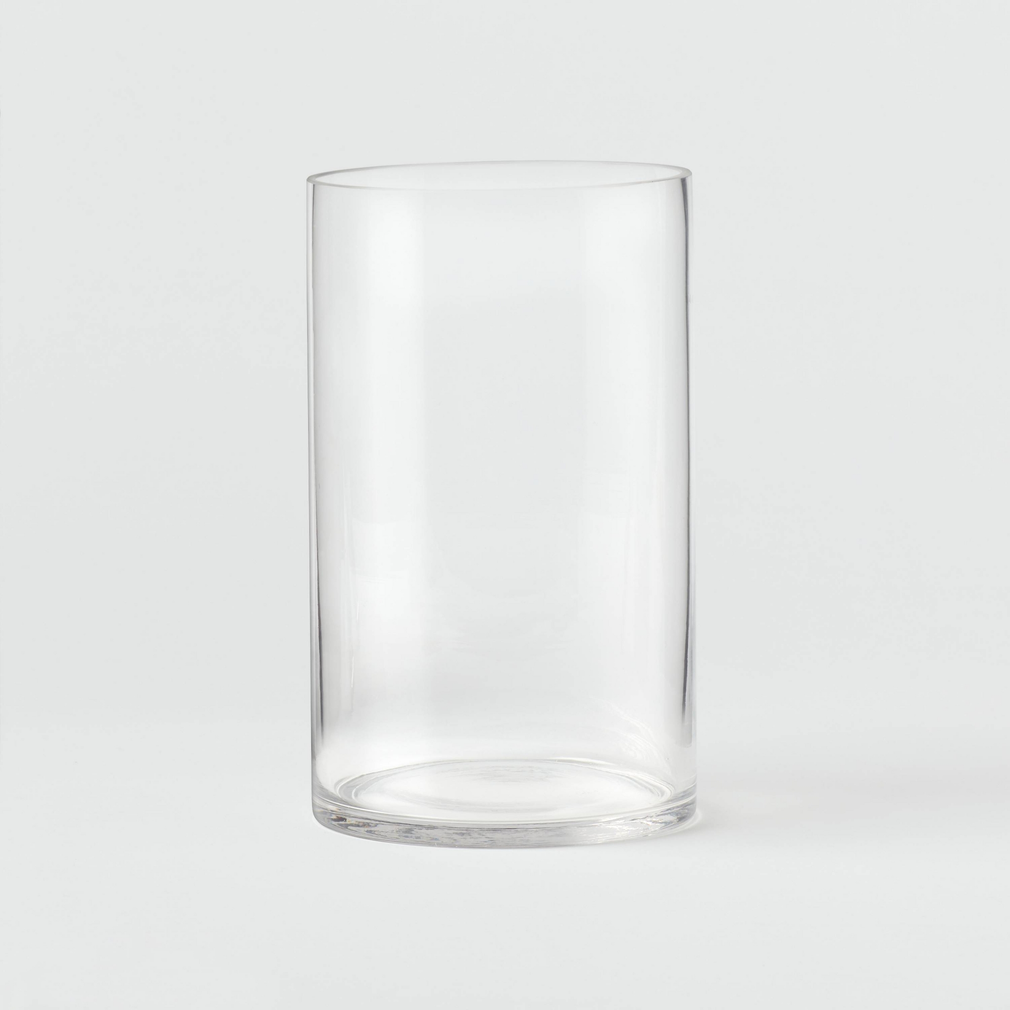 Clear Hurricane 3" x 6" Pillar Candle Holder - Room Essentials™