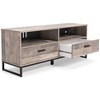 Signature Design by Ashley 59" Neilsville TV Stand for TVs up to 63" Light Brown/Beige - image 3 of 4