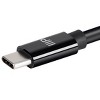 Monoprice TPE Jacketed USB C to USB A 2.0 Cable - 1.5 Feet - Black | Fast Charging, High Speed, Up to 3A/60W, Type C, Compatible with iPad / Samsung - 4 of 4