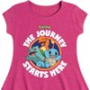 Girls' - Pokémon - Let's Get Started Fit & Flair Cap Sleeve Dress - 2 of 3