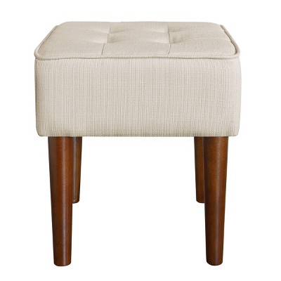 Aria Square Tufted Stool - Adore Decor