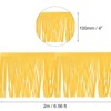 Unique Bargains PU Leather Suede Sewing Tassel Fringe Trim 2 Yards - 2 of 4