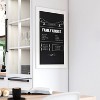 Merrick Lane Wall Mount Magnetic Chalkboard Sign with Eraser, Hanging Wall Chalkboard Memo Board - 4 of 4