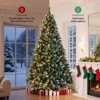 Mlmh & Kngwa Pre-lit Christmas Tree, Pre-Decorated Holiday Artificial Tree - 3 of 4