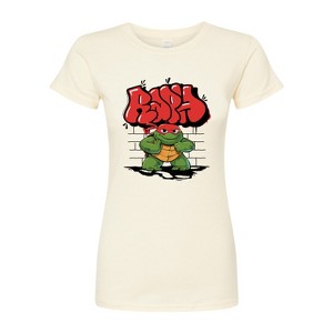 Women's - Teenage Mutant Ninja Turtles Mutant Mayhem - Baby Raph Graphic Fitted Graphic T-Shirt - 1 of 2