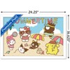 Trends International Hello Kitty and Friends: 22 Seize The Moment - Beach Framed Wall Poster Prints - 3 of 4