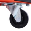 Mover Dolly With Non-marking Diamond-tread Rubber Pads, Load Capacity 1200lbs Furniture Dolly, 4 Rollers Wheel Moving Cart - 2 of 4