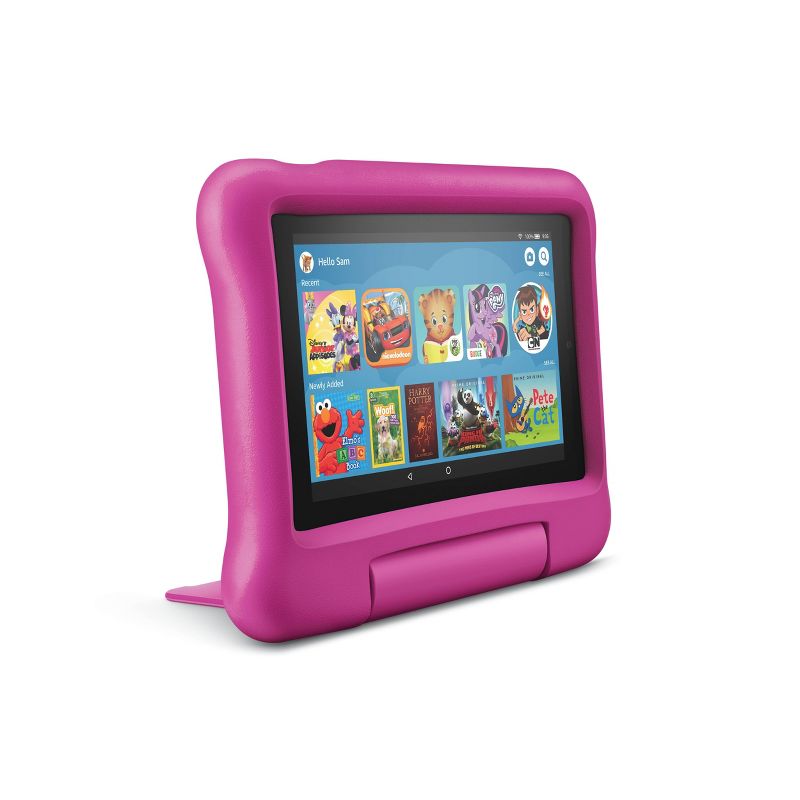 Amazon Fire 7&#34; Kids Edition Tablet 7; Display (9th Generation, 2019 Release) - Pink - 16GB, 3 of 8