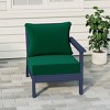 WestinTrends  Avalon Outdoor Patio HDPE Right Arm Facing Sectional Corner Club Chair with Patio Cushions - 2 of 4