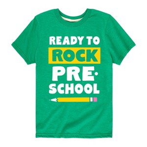 Boys' - Instant Message - Ready to Rock Preschool Short Sleeve Graphic T-Shirt - 1 of 4