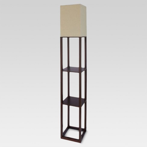 Shelf Floor Lamp Brown Threshold Target