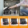 NewHome"5-in-1 Electric Sandwich Maker, Waffle, Panini Press, Grill & Donut Maker with Non-Stick Plates"Black - 3 of 4