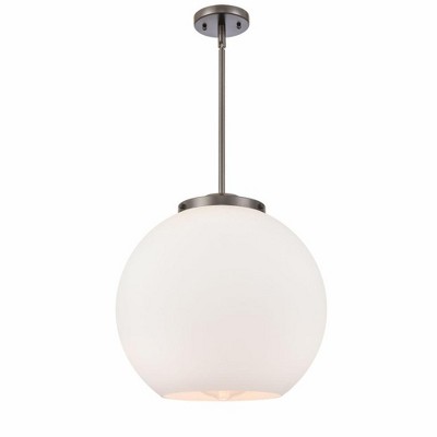 Athens - 1 Light Pendant In Industrial Style-16.38 Inches Tall and 15.75 Inches Wide