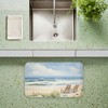 Stupell Industries Chair View on Serene Beach Printed Anti-Fatigue Floor Mat, design by Kim Allen, 30"x18" - 2 of 4