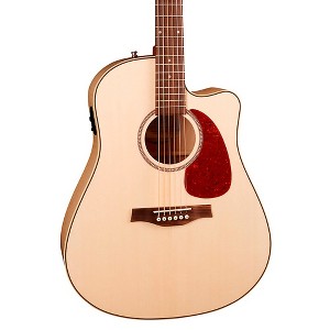Seagull Performer CW HG Presys II Cutaway Acoustic-Electric Guitar Natural - 1 of 4