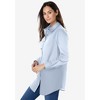 Woman Within Women's Plus Size Perfect Long Sleeve Shirt - 4 of 4