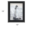 HomeRoots Lighthouse Black Framed Print Wall Art - 3 of 4