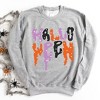 Simply Sage Market Women's Graphic Sweatshirt Dripping Halloween Stars - 3 of 4