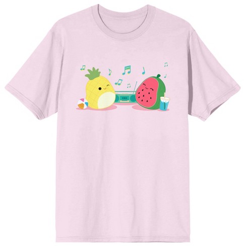 Squishmallows Sun's Out Buns Out Crew Neck Long Sleeve Athletic Heather Youth Tee : Target
