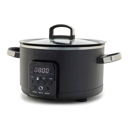 Crock-pot 6qt Programmable Cook & Carry Slow Cooker Black Sccpvlf605-b :  Target