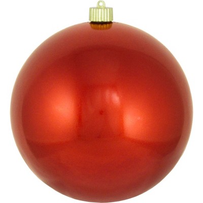 Christmas by Krebs Crimson Red Shatterproof Shiny Christmas Ball Ornament 8" (200mm)