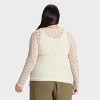 Women's Long Sleeve Lace Top - A New Day™ - 2 of 3