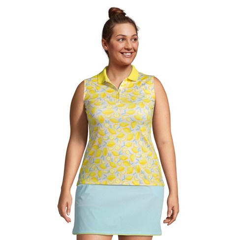 Plus size sleeveless outlet polo shirts