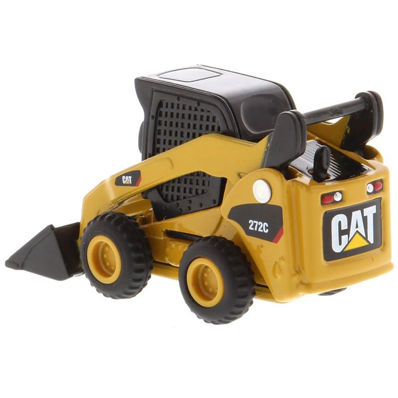 CAT Caterpillar 272C Skid Steer Loader Yellow "Micro-Constructor" Series Diecast Model by Diecast Masters, 3 of 6