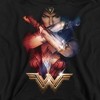 Boys’ Wonder Woman Movie Arms Crossed Hooded Sweatshirt - 2 of 4