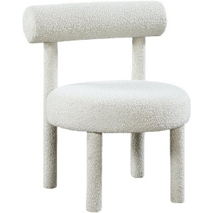 Meridian Furniture,Parlor Boucle Fabric Accent Chair - 1 of 4