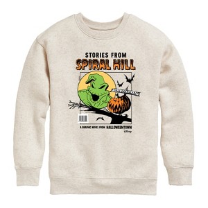 Boys' - Disney - The Nightmare Before Christmas Graphic Long Sleeve Fleece Sweatshirt - 1 of 4