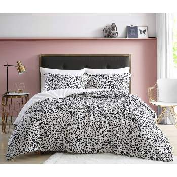 Water Leopard Comforter-Sham Set Natural Beige - Betseyville
