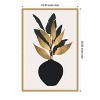 Amanti Art Bouquet No 5 by Eins Kubistika Framed Canvas Wall Art - 4 of 4