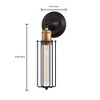 DORESshop 10.63 in.1-Light Dimmable Black Farmhouse Industrial Wall Sconces with Caged Shaded for Bedroom Hallway - 4 of 4